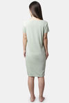 Shararat Cotton Sleep Shirt - Light Green — thumbnail 4